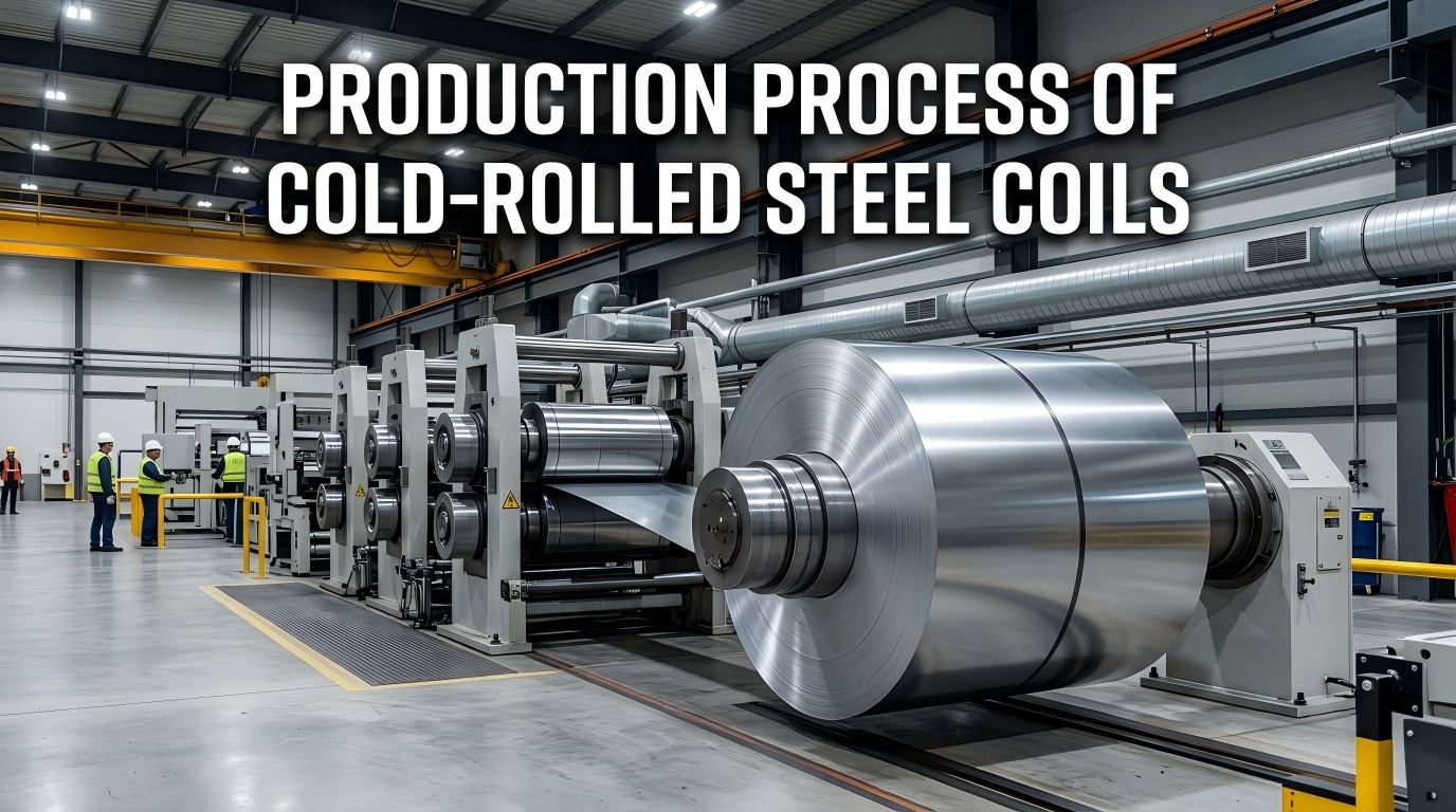 Cold-Rolled Steel Coils ၏ထုတ်လုပ်မှုလုပ်ငန်းစဉ်