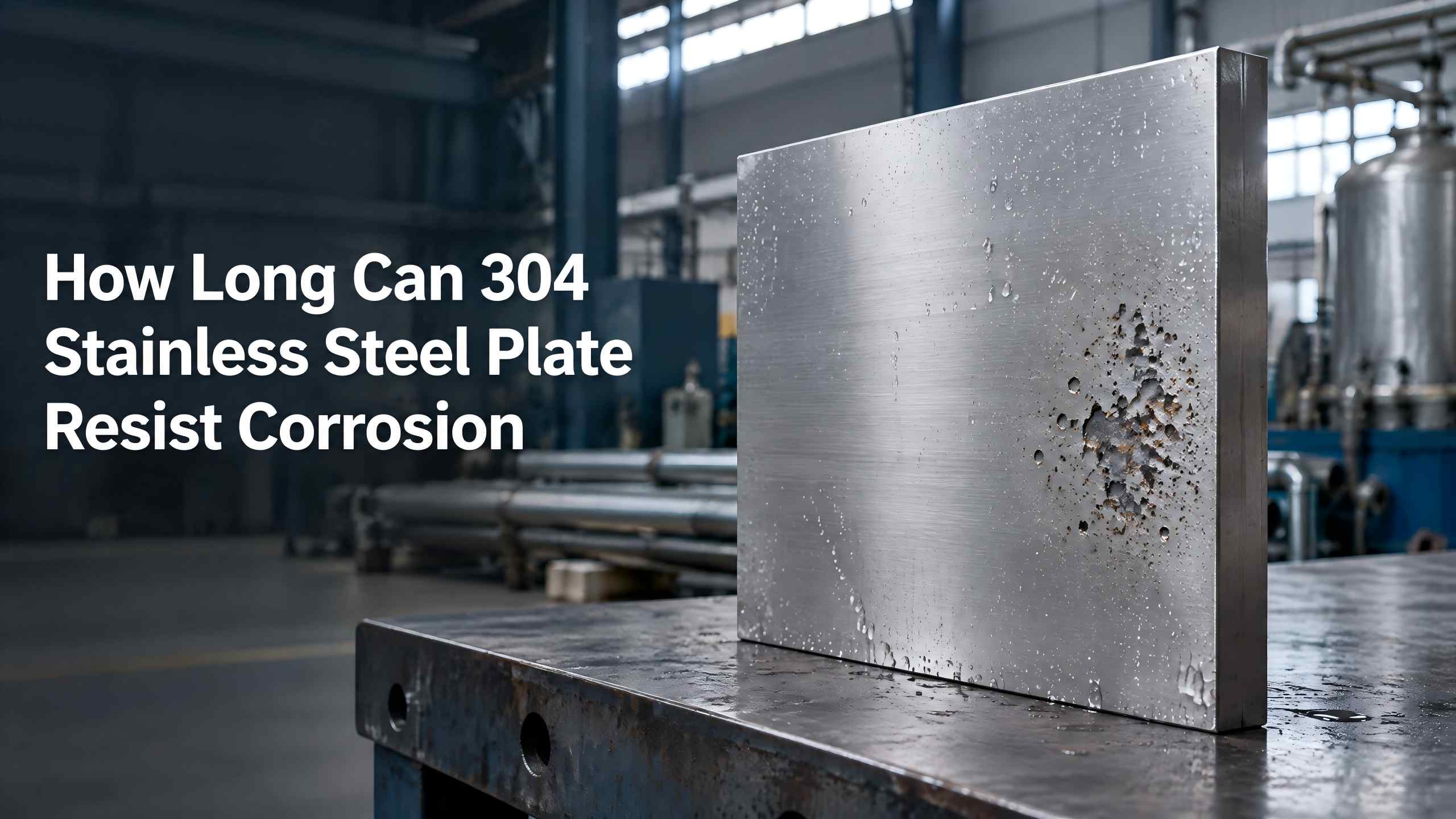 304 Stainless Steel Plate သည် Corrosion ကို မည်မျှကြာကြာခံနိုင်မည်နည်း။
