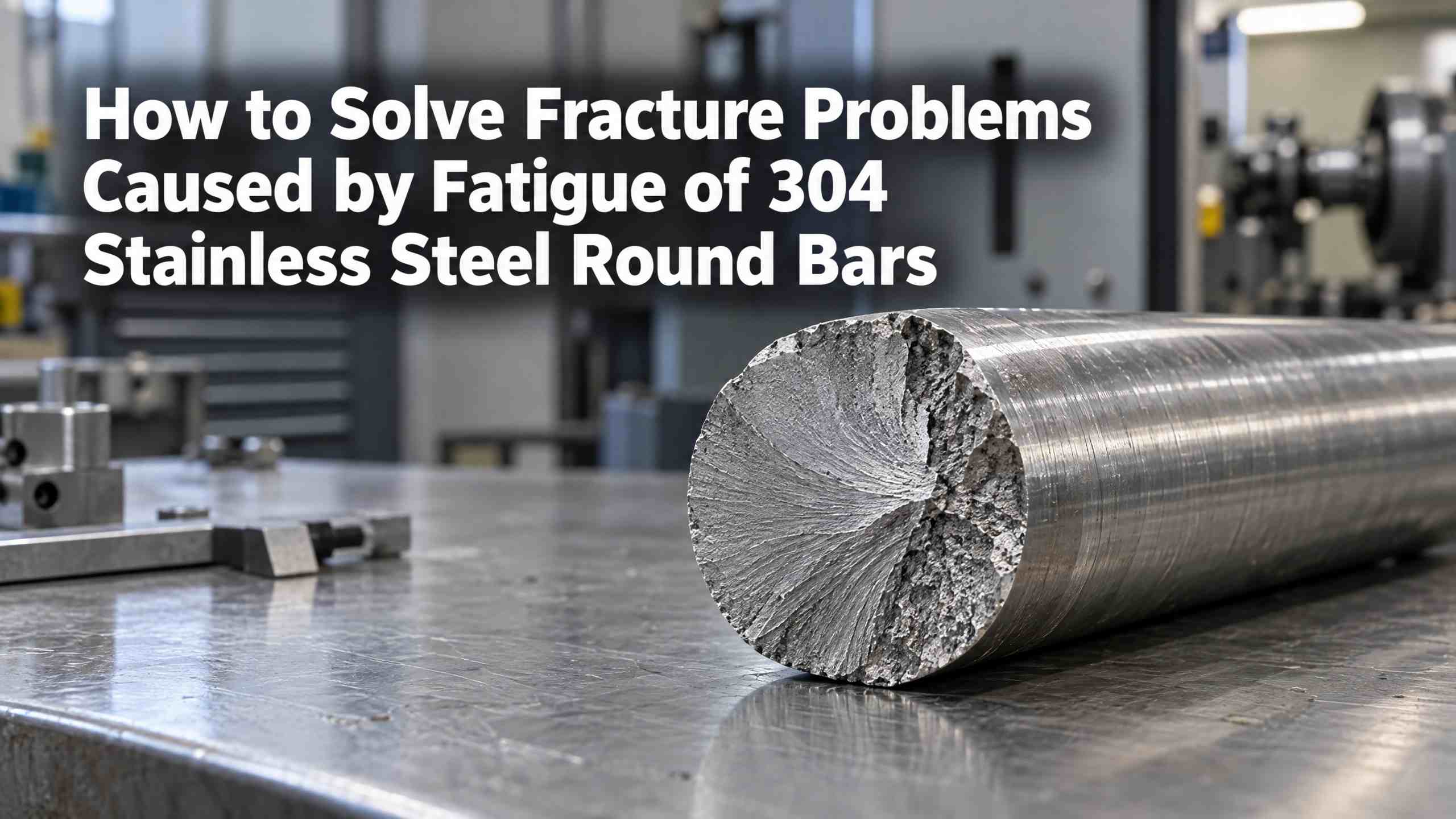 304 Stainless Steel Round Bars များ၏ ပင်ပန်းနွမ်းနယ်မှုကြောင့် ဖြစ်ပေါ်လာသော အရိုးကျိုးပြဿနာများကို မည်သို့ဖြေရှင်းနည်း